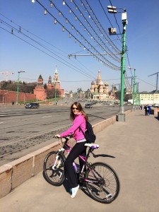 Велопрогулка по Москве