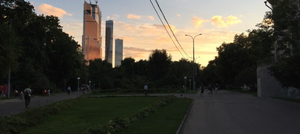 Парки Москвы - парк Красная Пресня