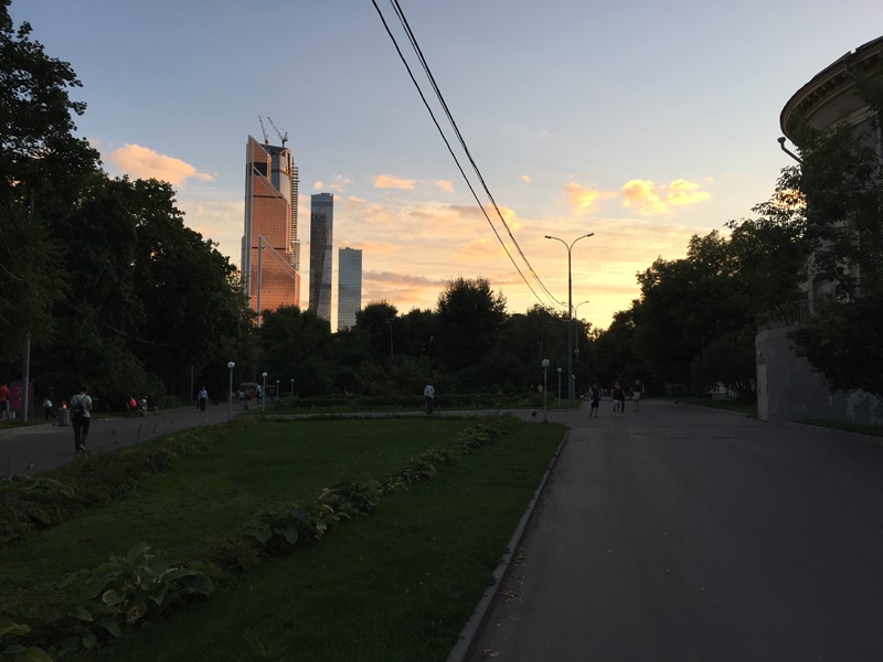 Парки Москвы - парк Красная Пресня