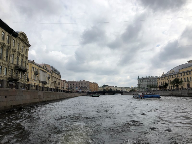 Санкт-Петербург прогулка на катере